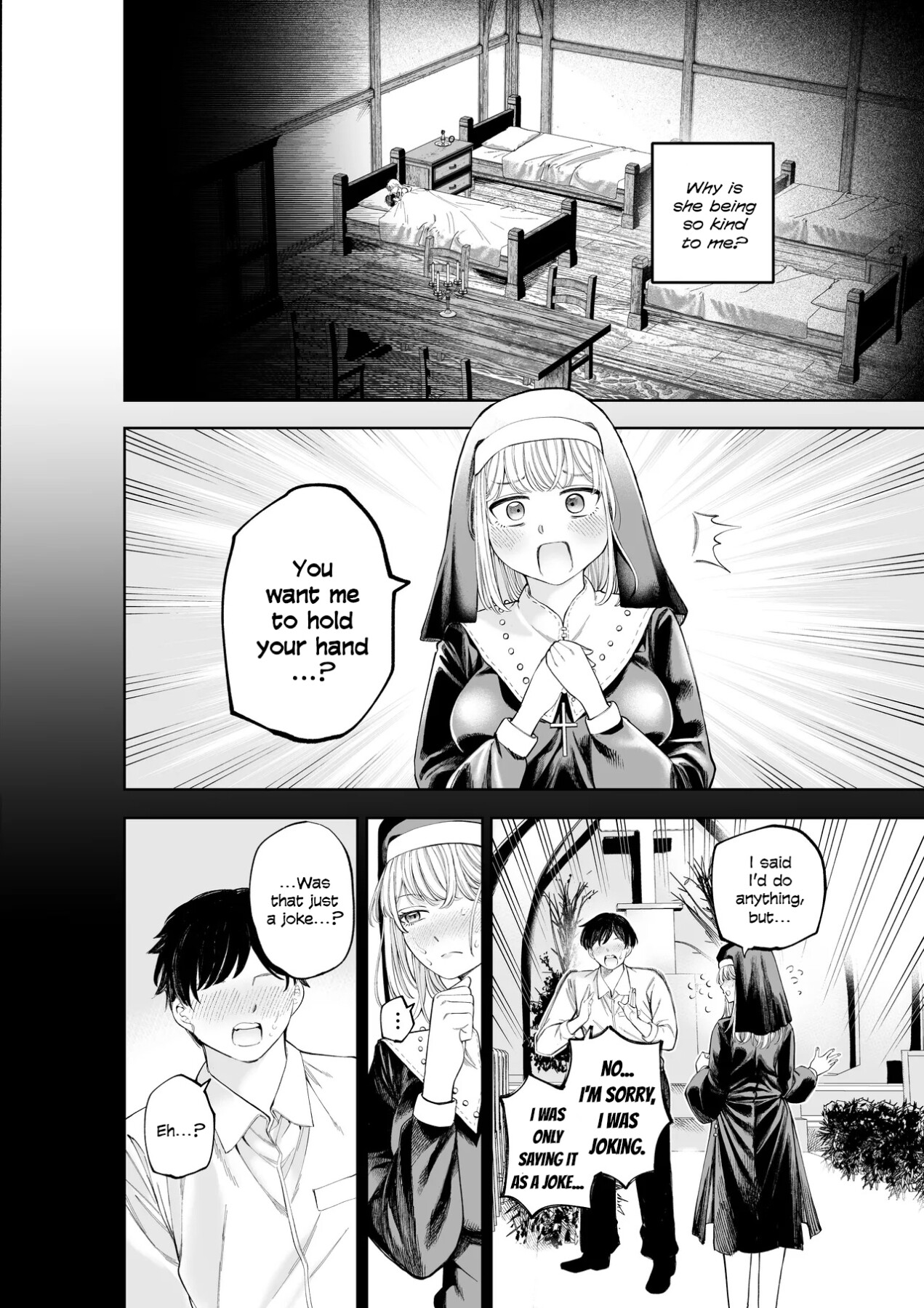 Hentai Manga Comic-Until I fell into depravity with the nun-Read-27